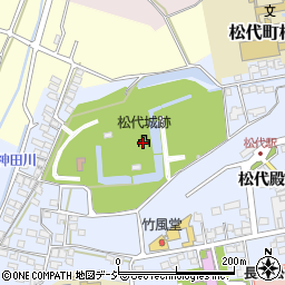海津城址公園周辺の地図