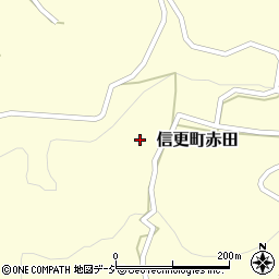 長野県長野市信更町赤田530周辺の地図