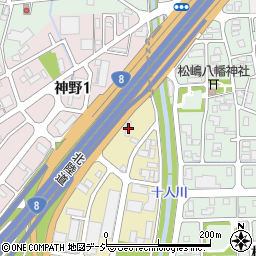 石川県金沢市神野町東140周辺の地図