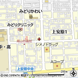 石川県金沢市上安原周辺の地図