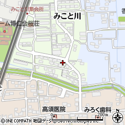 長野県長野市みこと川20周辺の地図