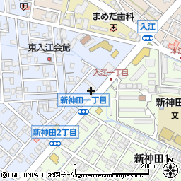 石川県金沢市入江1丁目22周辺の地図