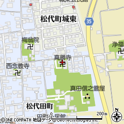 真勝寺周辺の地図