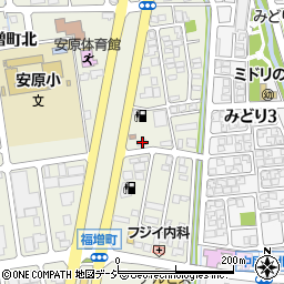 石川県金沢市福増町北1364周辺の地図