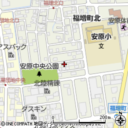 石川県金沢市福増町北1264周辺の地図
