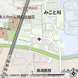 長野県長野市みこと川24周辺の地図