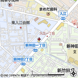 石川県金沢市入江1丁目14周辺の地図