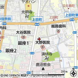 栃木県鹿沼市上田町1917周辺の地図