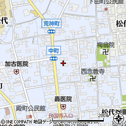 梅田屋周辺の地図