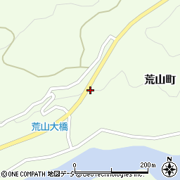 石川県金沢市荒山町ヌ周辺の地図