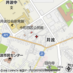 富山県南砺市井波末広町周辺の地図