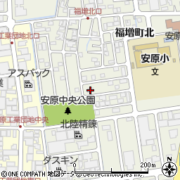 石川県金沢市福増町北1261周辺の地図