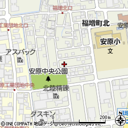 石川県金沢市福増町北1261周辺の地図