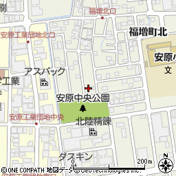 石川県金沢市福増町北1210周辺の地図