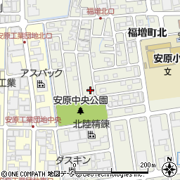 石川県金沢市福増町北1213周辺の地図