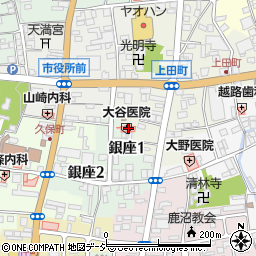 大谷医院周辺の地図