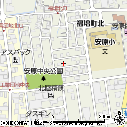 石川県金沢市福増町北1259周辺の地図