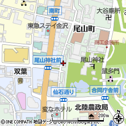 石川県金沢市尾山町12-1周辺の地図