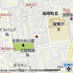 石川県金沢市福増町北1258周辺の地図