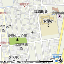 石川県金沢市福増町北1256周辺の地図