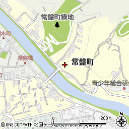 石川県金沢市常盤町周辺の地図
