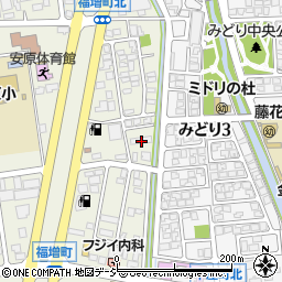 石川県金沢市福増町北1371周辺の地図