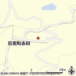 長野県長野市信更町赤田500周辺の地図