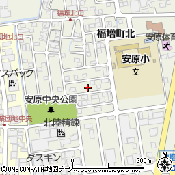 石川県金沢市福増町北1257周辺の地図