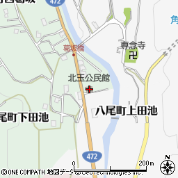 富山県富山市八尾町西葛坂320周辺の地図
