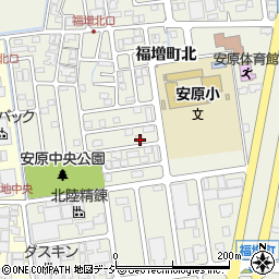 石川県金沢市福増町北1254周辺の地図