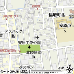 石川県金沢市福増町北1242周辺の地図