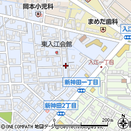 石川県金沢市入江1丁目257周辺の地図