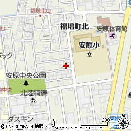 石川県金沢市福増町北1253周辺の地図