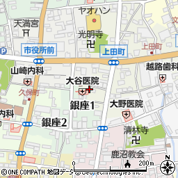 栃木県鹿沼市上田町1885周辺の地図