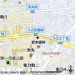金沢西警察署入江交番周辺の地図