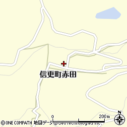 長野県長野市信更町赤田508周辺の地図
