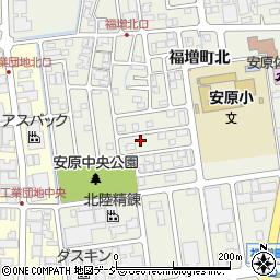石川県金沢市福増町北1244周辺の地図