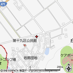 富山県砺波市庄川町金屋1376-30周辺の地図