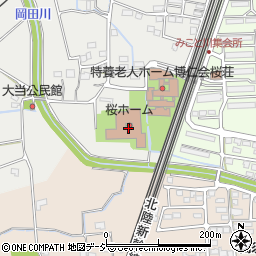 介護老人保健施設桜ホーム周辺の地図