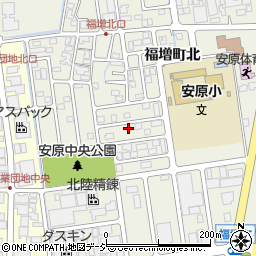 石川県金沢市福増町北1246周辺の地図