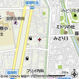 石川県金沢市福増町北634-3周辺の地図
