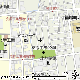 石川県金沢市福増町北1187周辺の地図