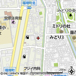 石川県金沢市福増町北634周辺の地図