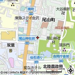 石川県金沢市尾山町12周辺の地図