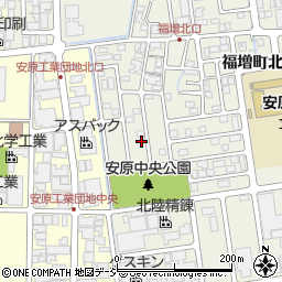 石川県金沢市福増町北1194周辺の地図