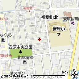 石川県金沢市福増町北1247周辺の地図