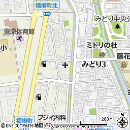 石川県金沢市福増町北634-4周辺の地図