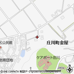 富山県砺波市庄川町金屋4410周辺の地図