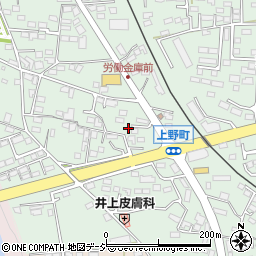 栃木県鹿沼市上野町342周辺の地図
