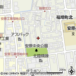 石川県金沢市福増町北1208周辺の地図